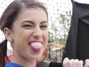 Softball Sweetheart And The Big Dick Guy Get It On